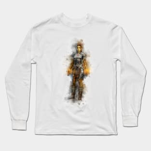 Lae'Zel - Baldur's Gate 3 (Watercolor) Long Sleeve T-Shirt